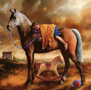 horse canvas